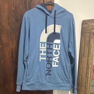 The North Face Blue Graphic Hoodie for Men